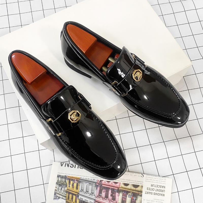 

Fashion Size 38-47 Fashionable Men Le Fu Shoes Business Office Brand Shoes Outdoor Comfortable Social Travel Shoes Men 47