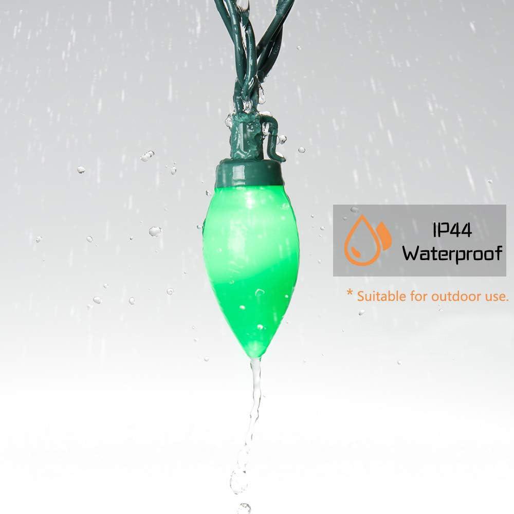 5M-7M C7 Žárovky Strawberry String Lights Wedding Party Xmas Tree Decor