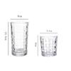 1pcs Nordic Style Vine Woven Shaped Glass Cup Transparent Water Cup Juice Beverage Cup Light Luxury Cold Drink Mug Survival Gear
