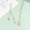 Fashion Minimalist Phone Lanyard Cute Star Heart Cross Pendant Strap Phone Charms Accessories