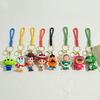 Figure Keyring Woody Buzz Alien Smarty Pants Car Keychain Cute Doll Pendant Birthday Christmas Gift for Kids