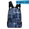 Iconic Favored PLK pupil Backpack Computer Knapsacks 3D Design Oxford Moisture-proof Boys/Girls Outing Backpacks