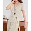 IEF 2026 Summer Korean Elegant Two-Piece Set