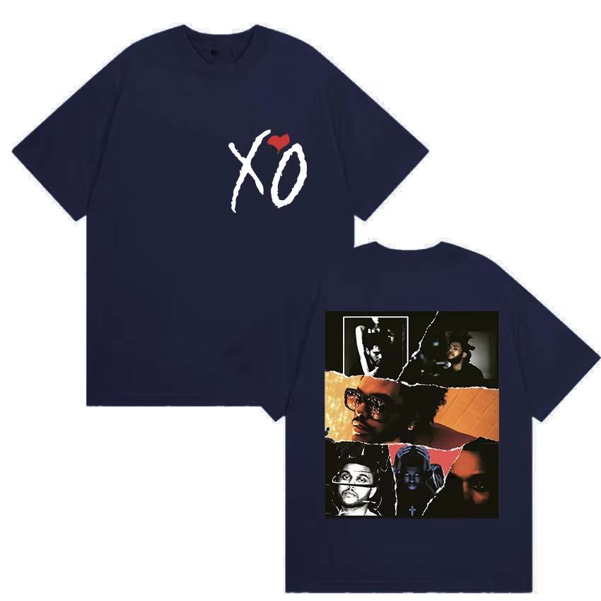 Pop Rapper The Weeknd Xo Album 2026 Graphic T Shirts Unisex Unisex Fans Hip Hop New Short Sleeve TShirt Unisex Fashion Streetwear