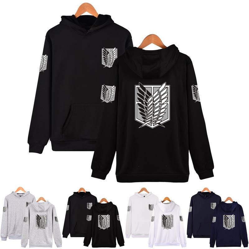 No Kyojin Attack On Titan Wings Hoodie Cozy Pullover For Ultimate Comfort**