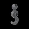 10pcs MOC Parts 30395 Hook with Towball Compatible Bricks DIY Assmble Building Blocks Particle Kid Puzzle Brain Toy Gift