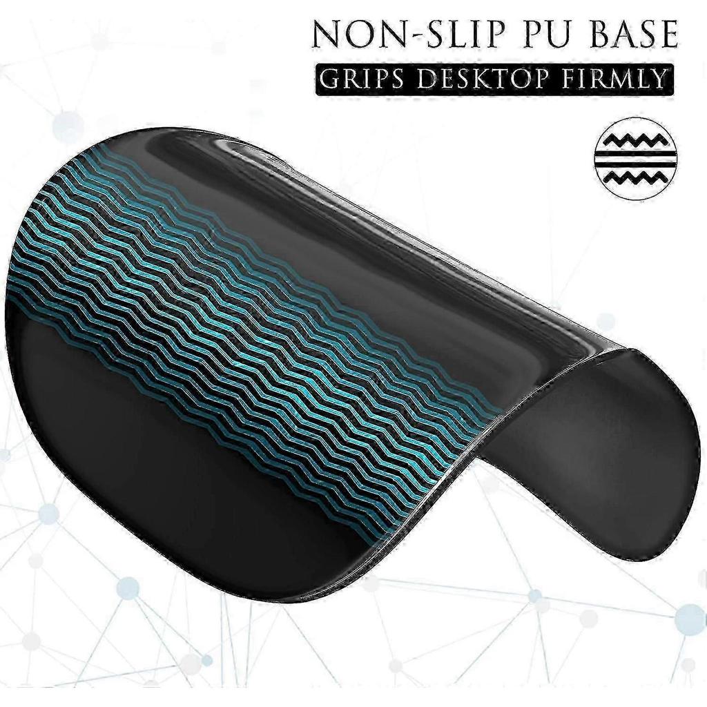 Ergonomic Mouse Pad With Gel Wrist Rest - Non-slip