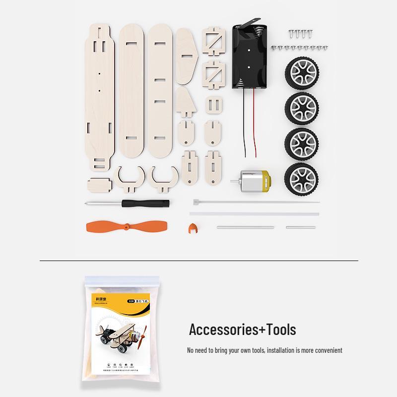 DIY Gliding Airplane Kit: Science Experiments for Kids