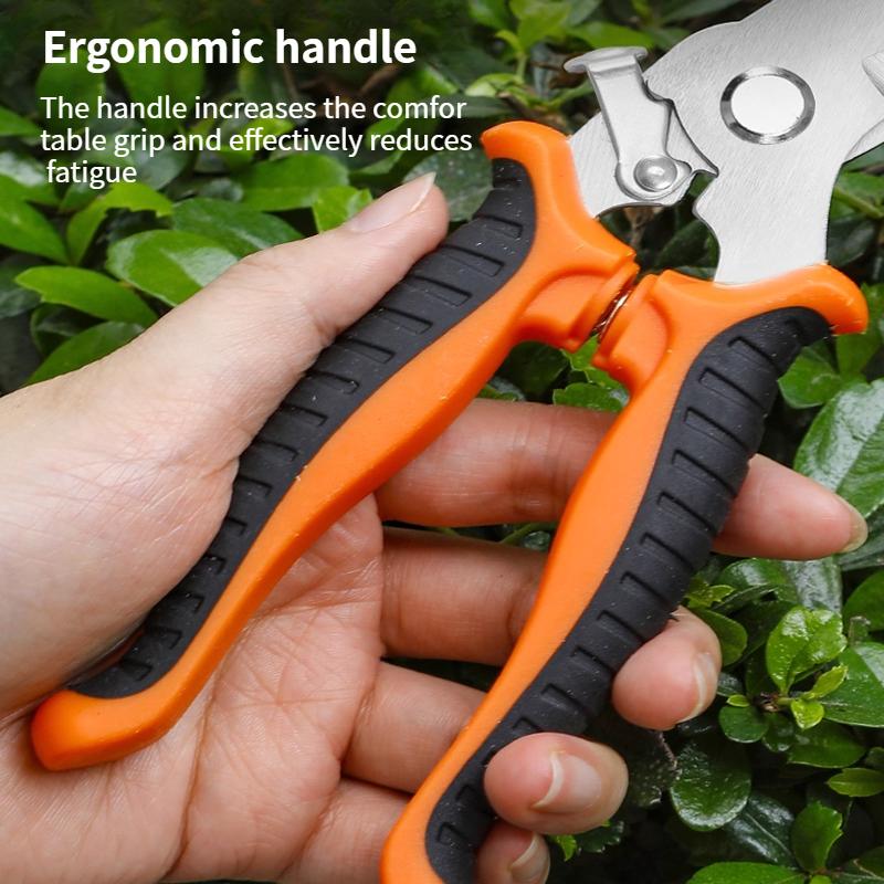 High quality stainless steel plant branch trimmer,specialized flower arrangement and fruit picking tool for garden sharp cutting