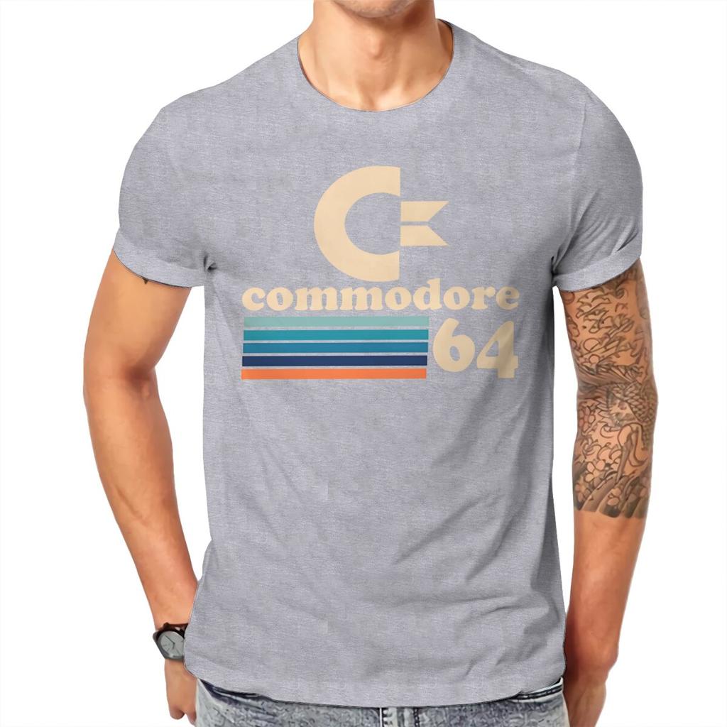 T-shirt Commodore 64 Uomo Unisex T-shirt Cotone Abbigliamento Unisex