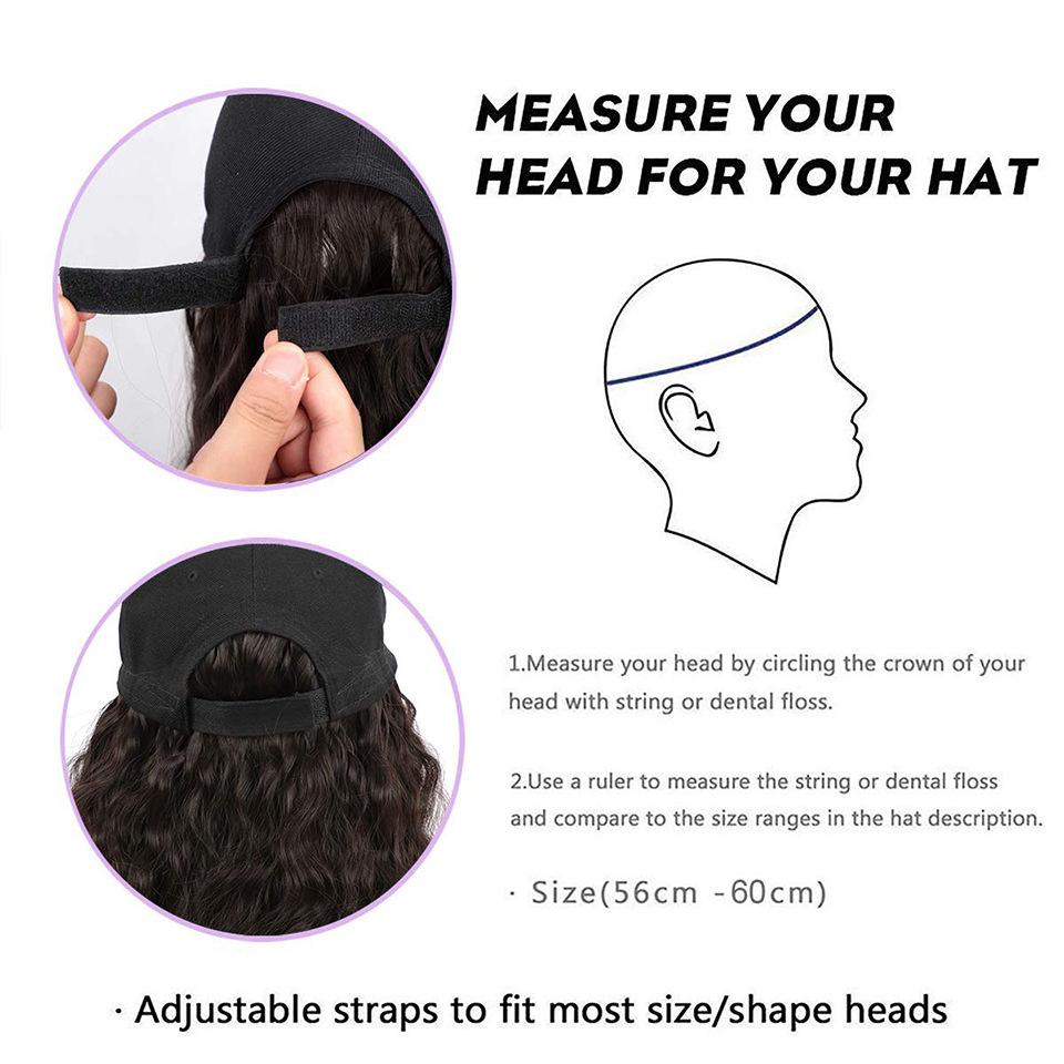 Damen Bob Perückenkappe mit Schirmmütze, All-in-One Kurzhaar Baseballkappe Perücke, Ganzjahres Universelles Vollkopf Synthetisches Haarteil für Tägliche Mode