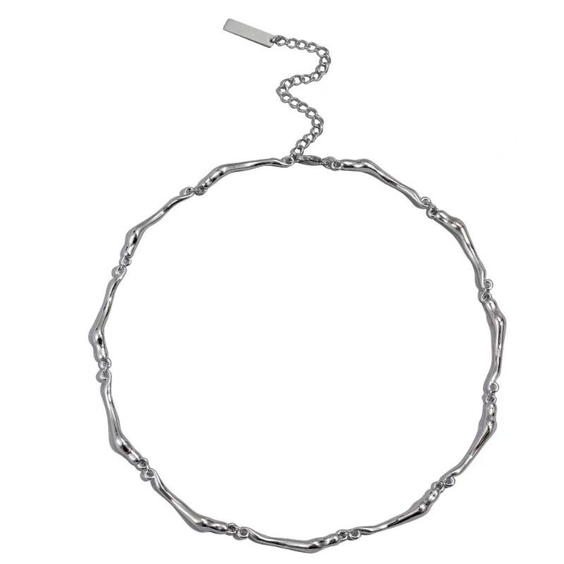 Cold and Cool Necklace - High-end Collar Chain - Women's and Men's Simple Chain - Unique Design - Versatile Chain for Sweaters