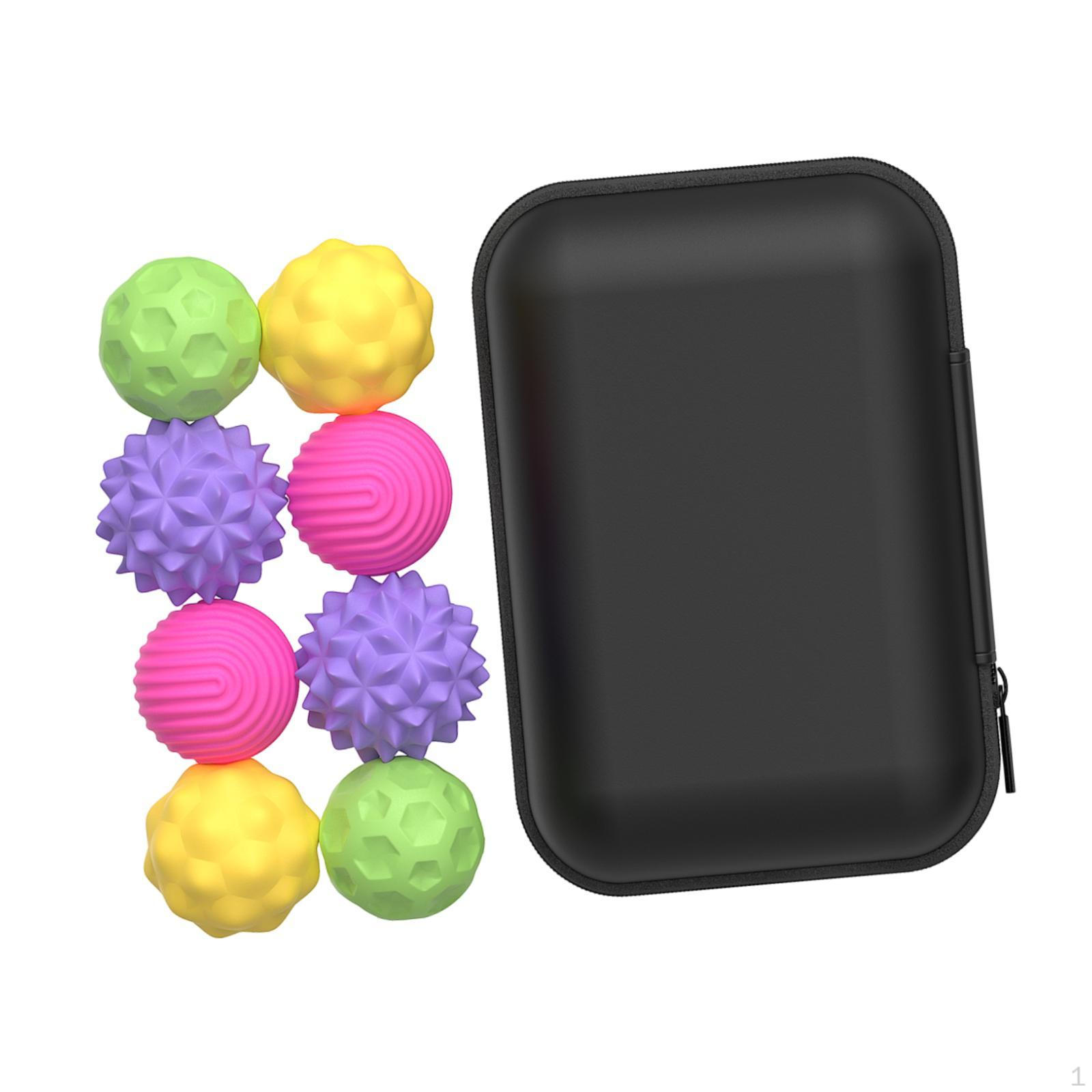 

Магнитный сенсорный мячик игрушка притягивающая шарики с силиконовой оболочкой для мужчин 8Pcs