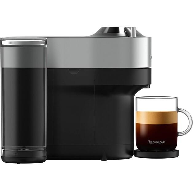 Капсульная кофемашина Krups XN 930T Vertuo Pop+ titan (XN930T10)