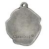 Fila Brasileiro, Brazilian Mastiff - Silver-Plated Keychain With a Dog, Handbag Ornament, Backpack Charm by Art-Dog