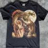 Dragon Sunfyre Moon T-Shirt, Roaring Celestial Fantasy Animal Tee