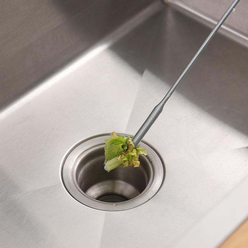 Bendable Kitchen Drain Cleaner and Hair Remover