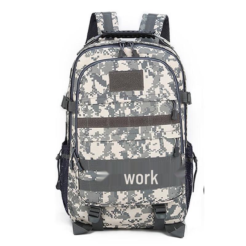 Men s Outdoor Large Capacity ACU Camouflage Tactical Backpack
