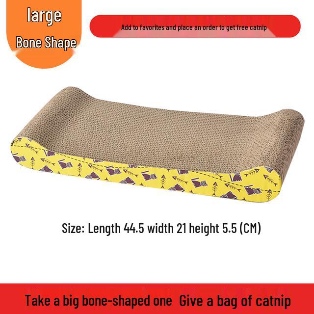 

Когтеточка и коврик для когтей - Гофрированный картон Игрушка и лежанка для кошки