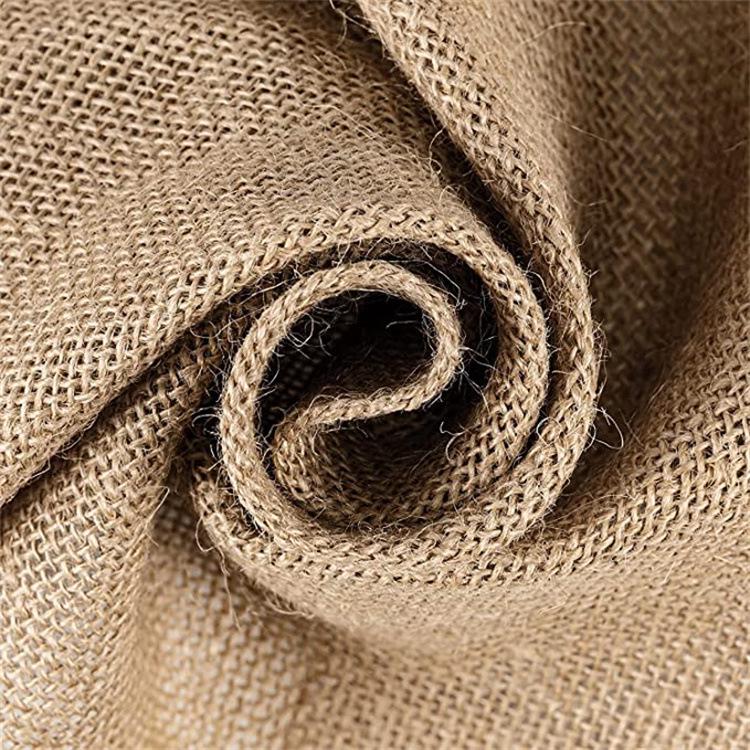 Rustic Burlap Table Runner for Cross-Border Weddings and Banquets