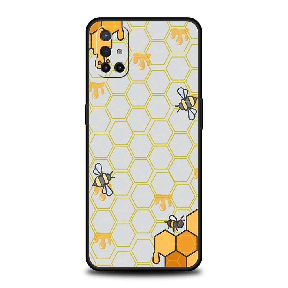 Bee Honey Phone Case For OnePlus 13 12 11 10 9 8 7T Pro 13R 12R 10R 9RT 8T Nord N200 N30 2T CE 2 3 5G Lite Soft Cover