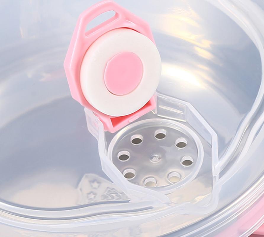 Large Capacity 304 Stainless Steel Noodle Lunch Box with Lid Japanese Salad Cup for Kids Food | Breakfast Boxes (Pink)