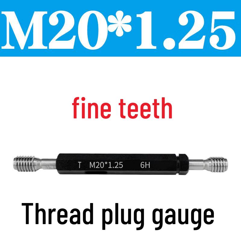 Metric Thread Plug Gauge Go/No-Go Gauge