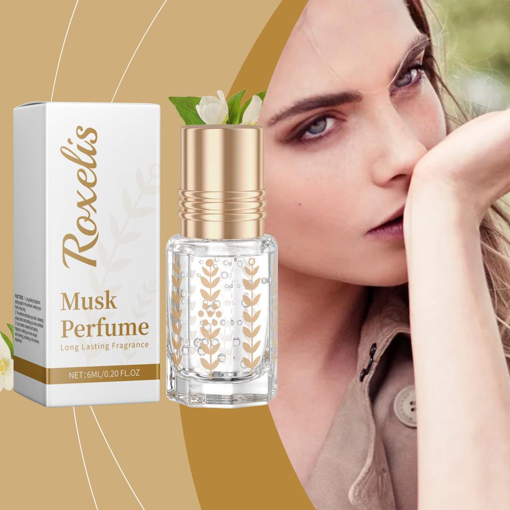 Fragrance Musk Élégante Fraîcheur Naturelle Longue Durée Arôme Floral Parfum Roll-on 6ml