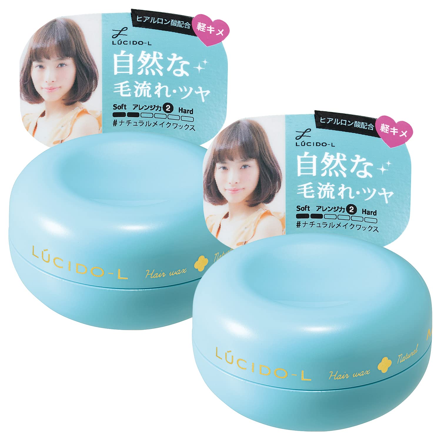 

Набор восков для макияжа и волос 60 г LUCIDO-L #Natural (х 2)
