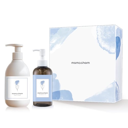 

mamacharm maternity skin care set moisturizing cream unscented type calendula oil dry skin additive free pregnant women mama cream mama charm