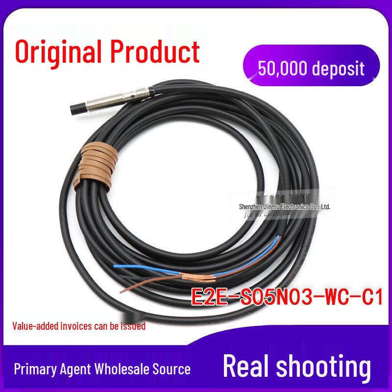 Genuine E2E-S05N03-WC-C1 M5 NPN Sensor Switch, Normally Open M5 Sensor Switch