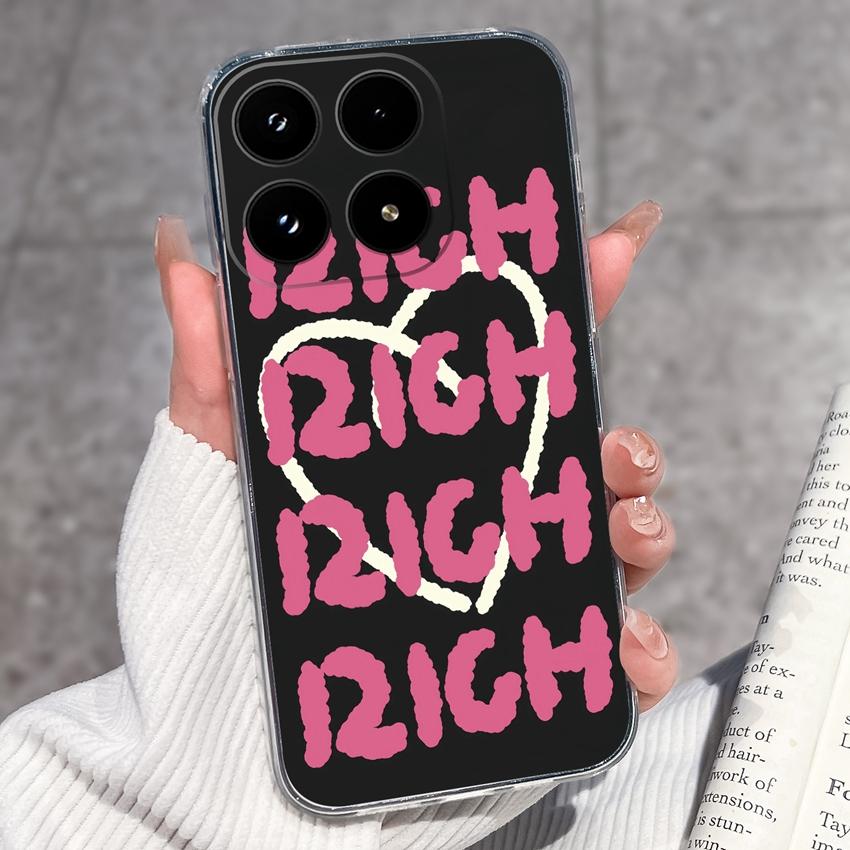 For Xiaomi 17 Mi 11T 11 10T 10 Pro 10S Phone Cover Sleeping Beauty Pattern Black TPU Soft Silicone Shockproof Protective Casing For Xiaomi Bumper Case