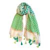 Silk scarf women's summer sunscreen shawl dual-purpose versatile fashion thin scarf travel skirt yarn large shawl