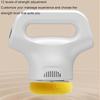Massology Pro Massage , 12 - Level Adjustable Portable Home Massage Tool With 3 Massages Heads For Back, Neck, Body