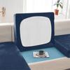 Sofa Seat Cover, Velvet, Navy Blue 100-125Cm
