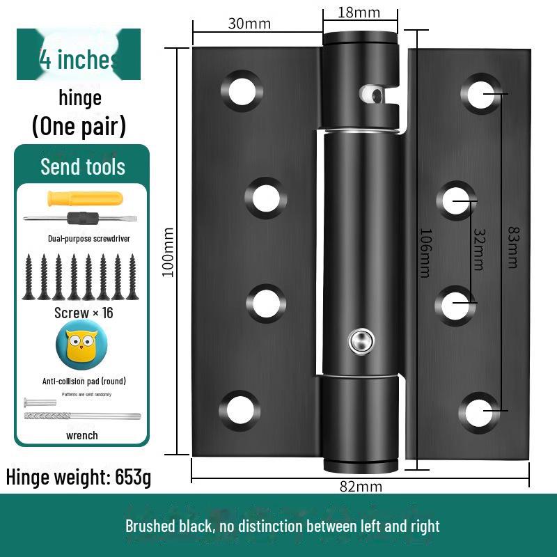 

Невидимый пружинный шарнир: Автоматический доводчик с функцией отскока, складывания и демпфирования для бесшумного позиционирования на скрытых деревянных дверях.