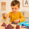 Kinetic Sand Play-Doh Set Castle Pyramid Molds Creative Diy