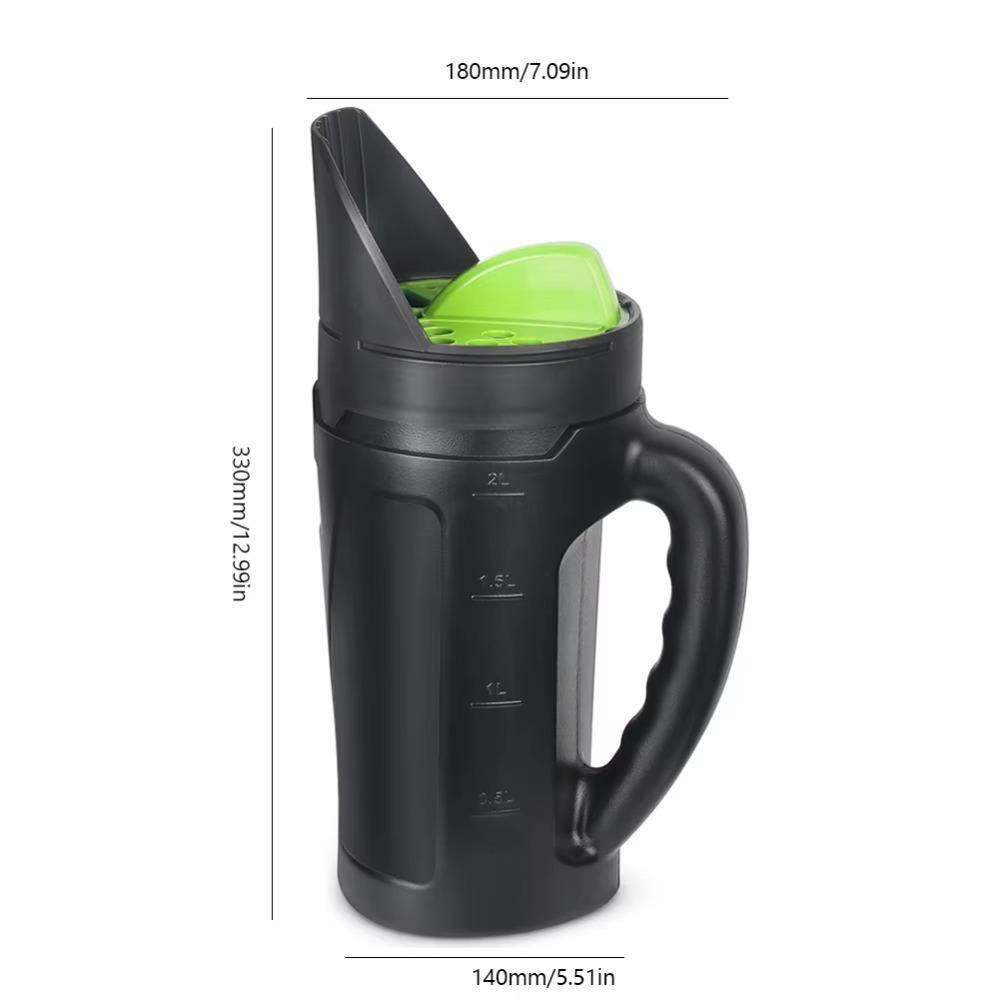 2.5L Fertilizer Salt Spreader Adjustable Lid Lawn Fertilizer Bottle  Grass Seeder