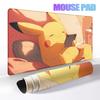 Pikachu Extended Gaming Mousemat Big Size Desk Carpet Non-Slip Rubber PC Keyboard Rug Anime Pokemon Mousepad for E-Sports Gamer