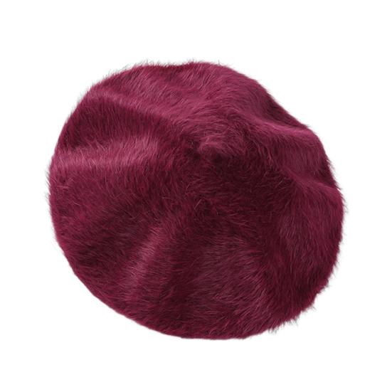 Women Painter Hat Solid Color Octagonal Dome Top Beret Hat Autumn Winter Warm Plush Hat Fashion Accessories