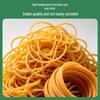 Mandela High-Elastic Yellow Rubber Bands