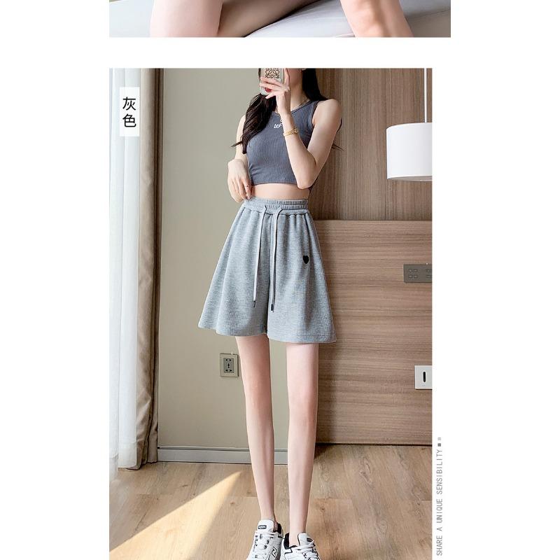 Sports Shorts Children's Summer Loose Thin Student Casual Wide Leg Fifth Medium Pants