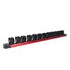 Magnetic Screw Driver Organizer 12 Slots Aluminum Rail Wrench Tool Holder for Hardware Display