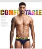 Men's Combed Cotton Low-Waist Breathable Briefs - Soft, Comfortable, and Sexy Underwear