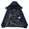 Winter Mountain Water Outdoor Large Cold Weather Navy JP L [KEFITEVD] Women's Jacket, Jacket, Repellent, Jacket, Size, Windproof, Waterproof,