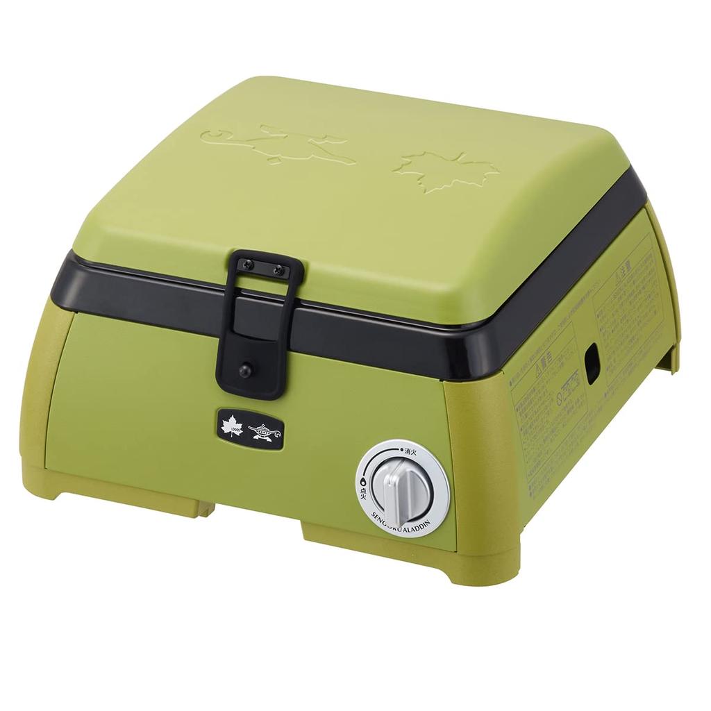 LOGOS ALADDIN Portable Gas Cassette Stove 1 Burner 81060040 Camping Outdoor Barbecue LOGOS×SENGOKU