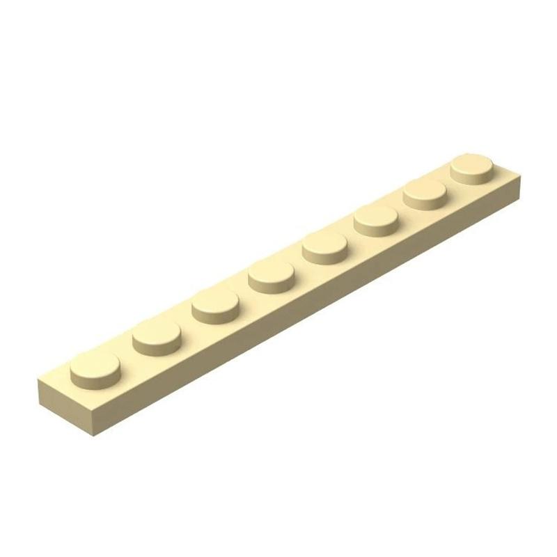 10PCS 3460 1x8 Basic Building Block Moc Loose Parts Compatible with Bricks DIY Children's Toy Assembly Gift Storage