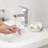 1/2Pcs Soap Box Shell Shaped Drain-Free Soap Tray Compact Size Plastic Automatic Drainage