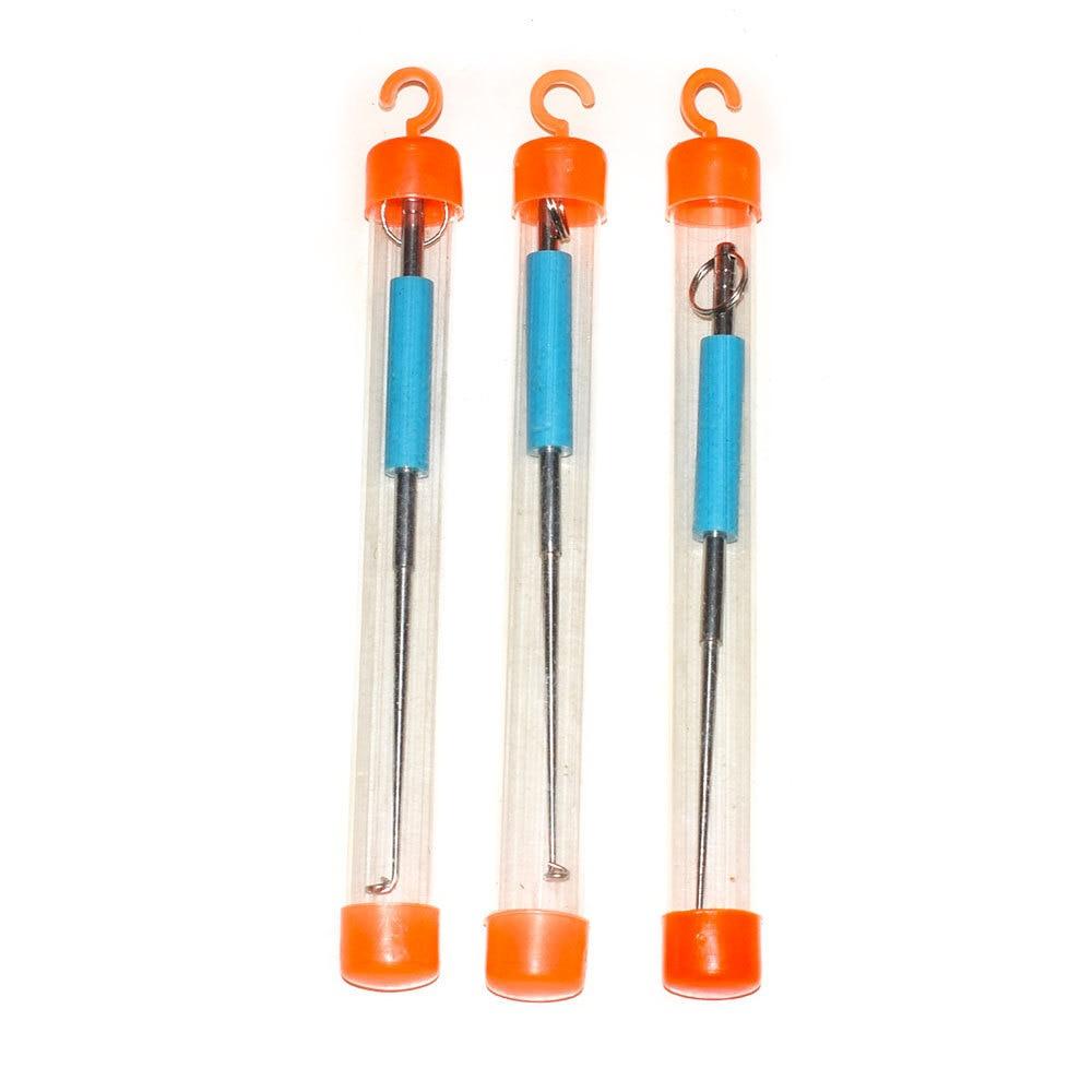 2pcs Stainless Steel Easy Fish Hook Remover Safety Fishing Hook Extractor Detacher Rapid Decoupling Device Fishing Tools Equipment
