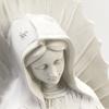 Figurka Matki Bożej z żywicy Katolicyzm Królowa Łaski Statua Madonny z żywicy Protestantyzm Modlitwa Religijny Gipsowy Ornament